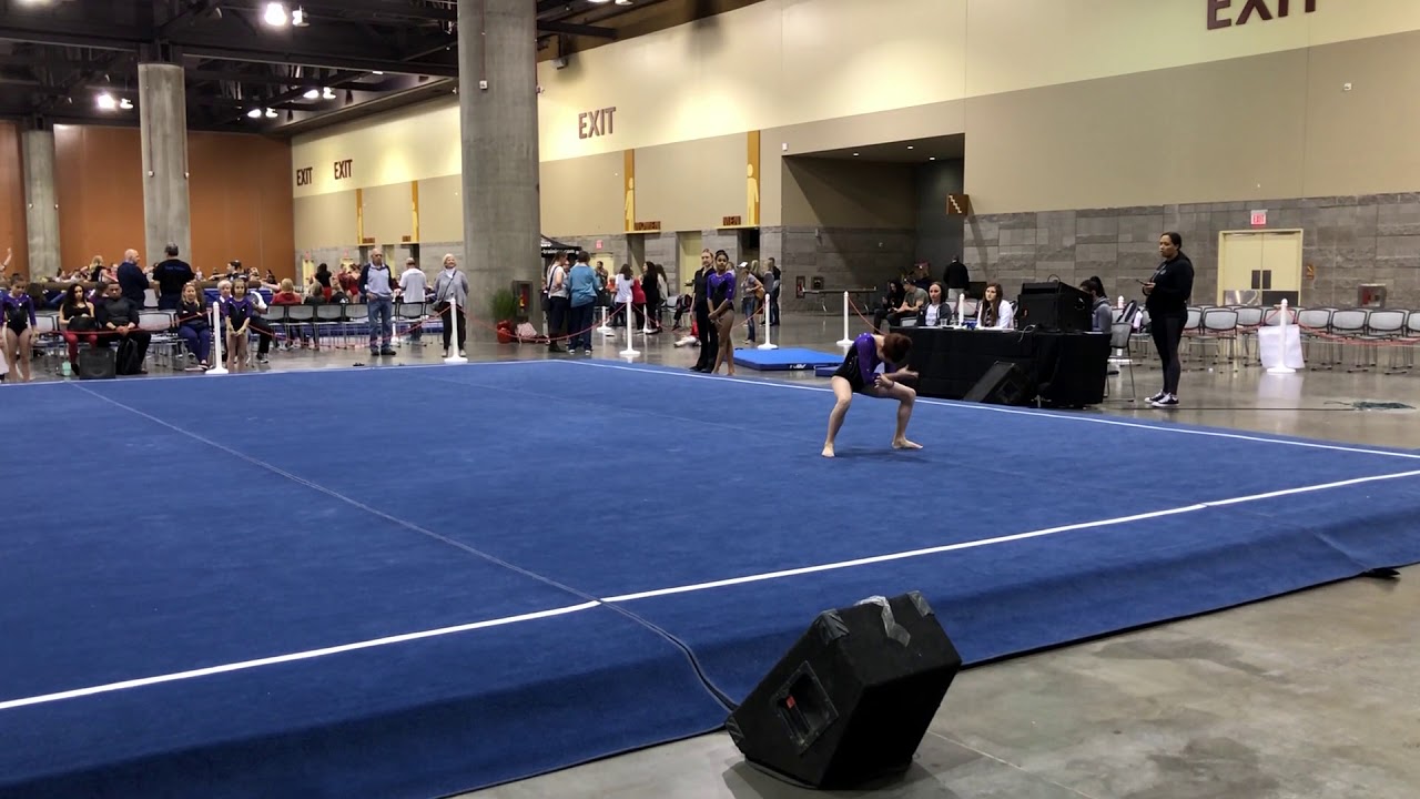 Level 6- Jazz/Hip-hop style floor routine