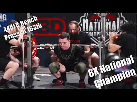 Powerlifter TJ Marrero (74KG) Sets New Teen (16-17) American Raw