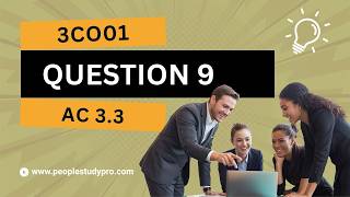 CIPD 3CO01: Q9 How Change Impacts People Differently AC 3.3