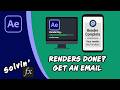 Get Render Notifications Without Creative Cloud app (After Effects, Premiere, AME)