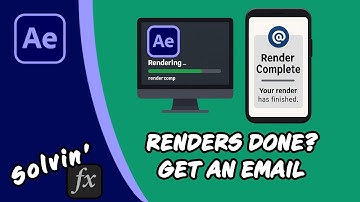 Get Render Notifications Without Creative Cloud app (After Effects, Premiere, AME)