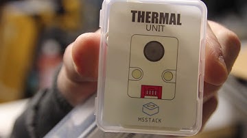 M5Stack MLX90640 unboxing