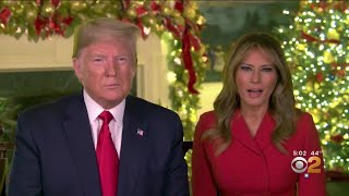 President Trump And First Lady Deliver Christmas Message