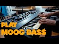 Programmer et jouer du funky moog bass
