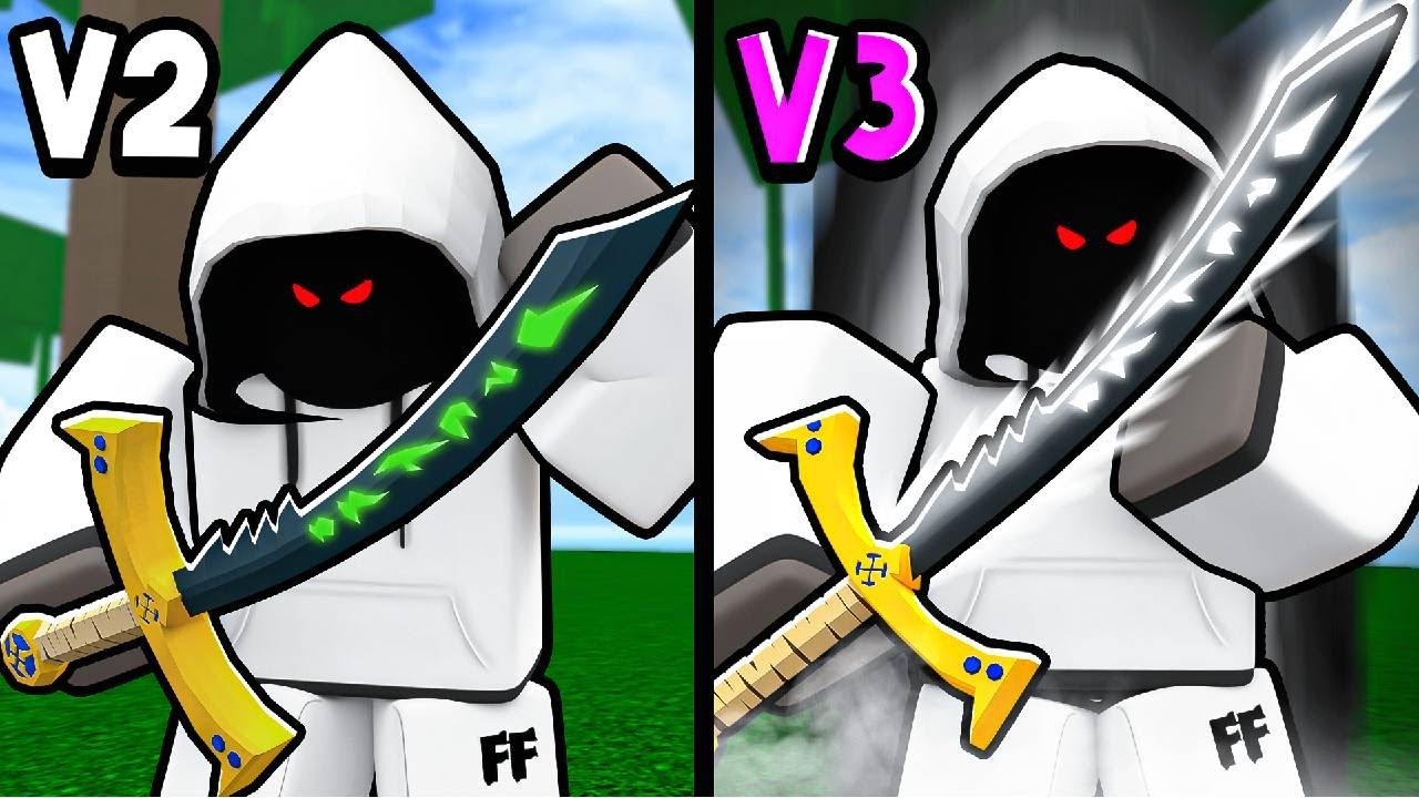 Part 6 Noob to max awakened dark blade V3 in Blox Fruits #bloxfruits #