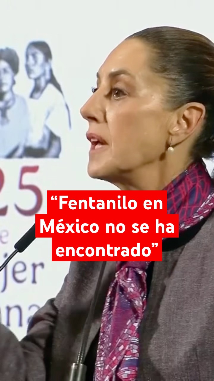 Sheinbaum informa sobre investigaciones de fabricación de fentanilo en México