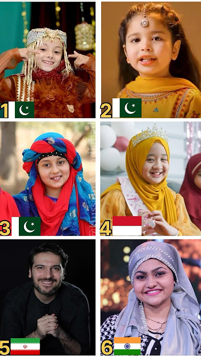 Who sang it better? || Hasbi rabbi jallallah in 6 different voices | #shorts #hasbirabbi #fyp #naat