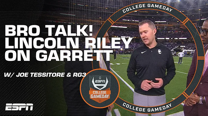 Lincoln Riley on Garrett Riley's play calling: 'He...