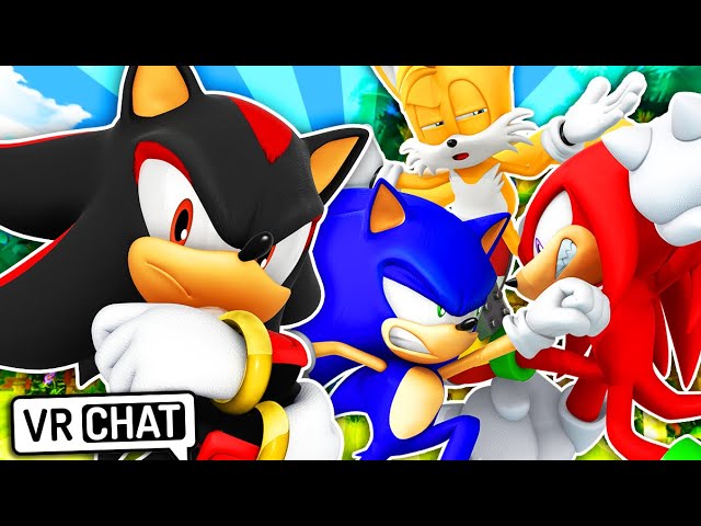 SONIC MEETS FEMALE NAZO IN VR CHAT! 