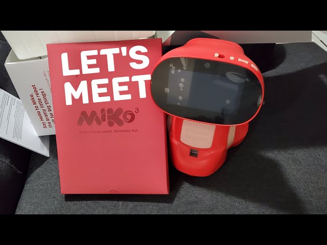 Let's Meet MIKO 3 | A Comprehensive Guide and Feature Review of this Little Toy a.i. Robot #Miko class=