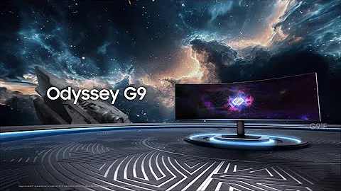 Samsung Odyssey G9. The curve that pulls you in.