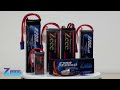 1/2 unités Zeee 5200mAh 7.4V 50C Batteries Lipo pour voiture RC