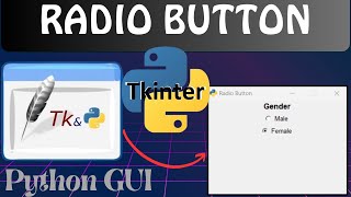Python #3 |  Tkinter tutorial for beginners | How to create Radio Button