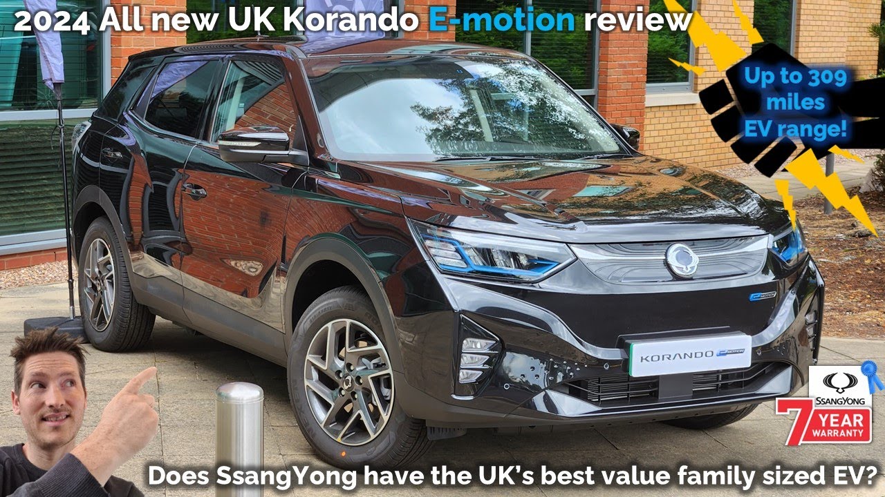 ⁣The 2024 All new SsangYong Korando E-motion EV! Is it the UK's best value EV? eMOTION pure elec