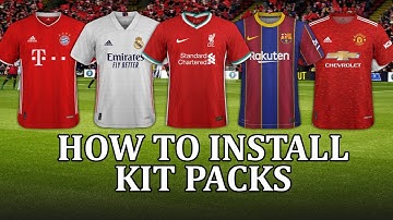Football Manager 2021 - How to install match kits and get real team shirts in fm21