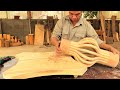 Professional Woodworking Production // The Value Of A Table Is Judged By The Carpenter&#39;s Work