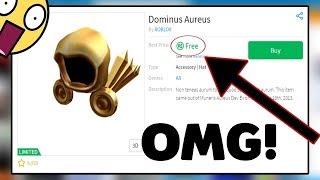 Dominus Aureus - buying dominus aureus w 500k robux by moomanchicken