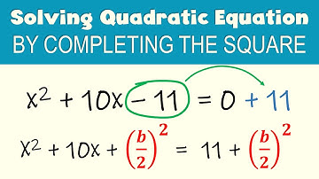 Solving Quadratic Equation by COMPLETING THE SQUARE | Ms Rosette