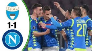Napoli vs Spal || Full \& Extended Highlights