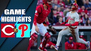 Cincinnati Reds vs Philadelphia Phillies GAME HIGHTLIGHT | MLB April 25 2024 | MLB Season 2024