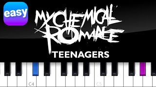 Video thumbnail of "My Chemical Romance - Teenagers | Piano Tutorial"