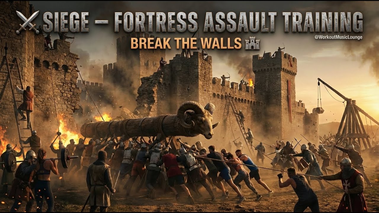 ⚔️ SIEGE — Fortress Assault Training | Break the Walls 🏰