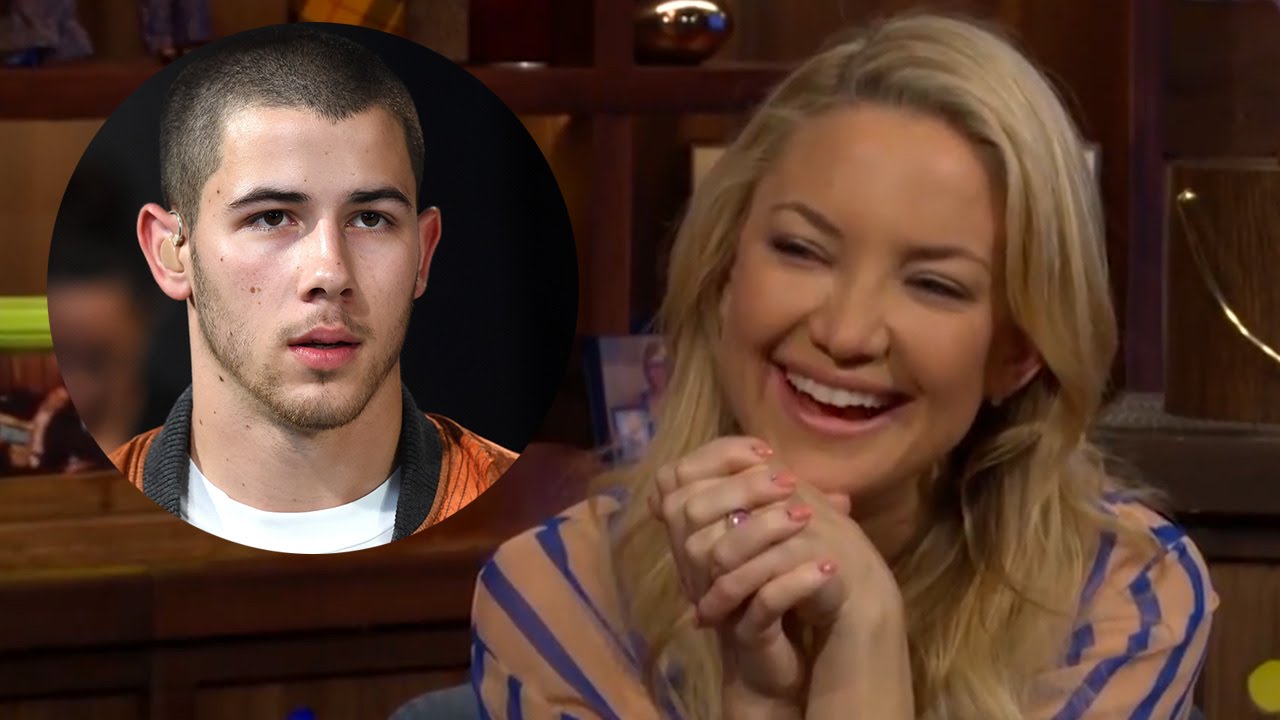 Kate Hudson Gets Flustered Addressing Nick Jonas Dating Rumors On WWHL