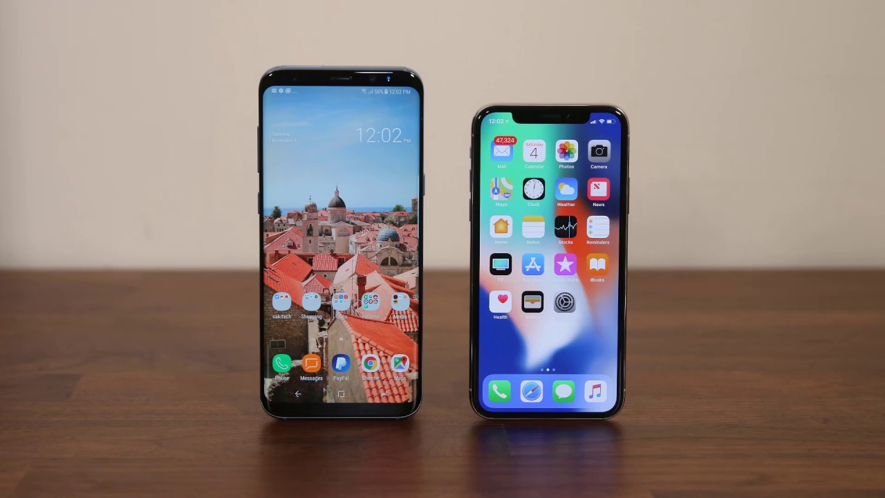 Samsung Galaxy S8 Vs Iphone