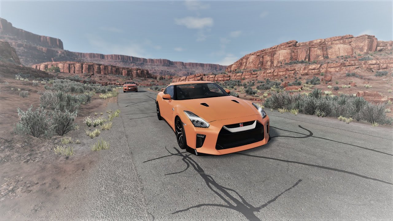 Insane Nissan GTR R35 crash caught on camera!! - YouTube