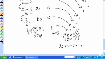 Decimal to Binary Conversion Part 2