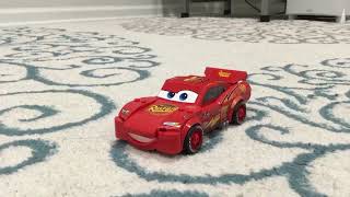 Wall-E with Lightning McQueen Trailer stop motion Remake