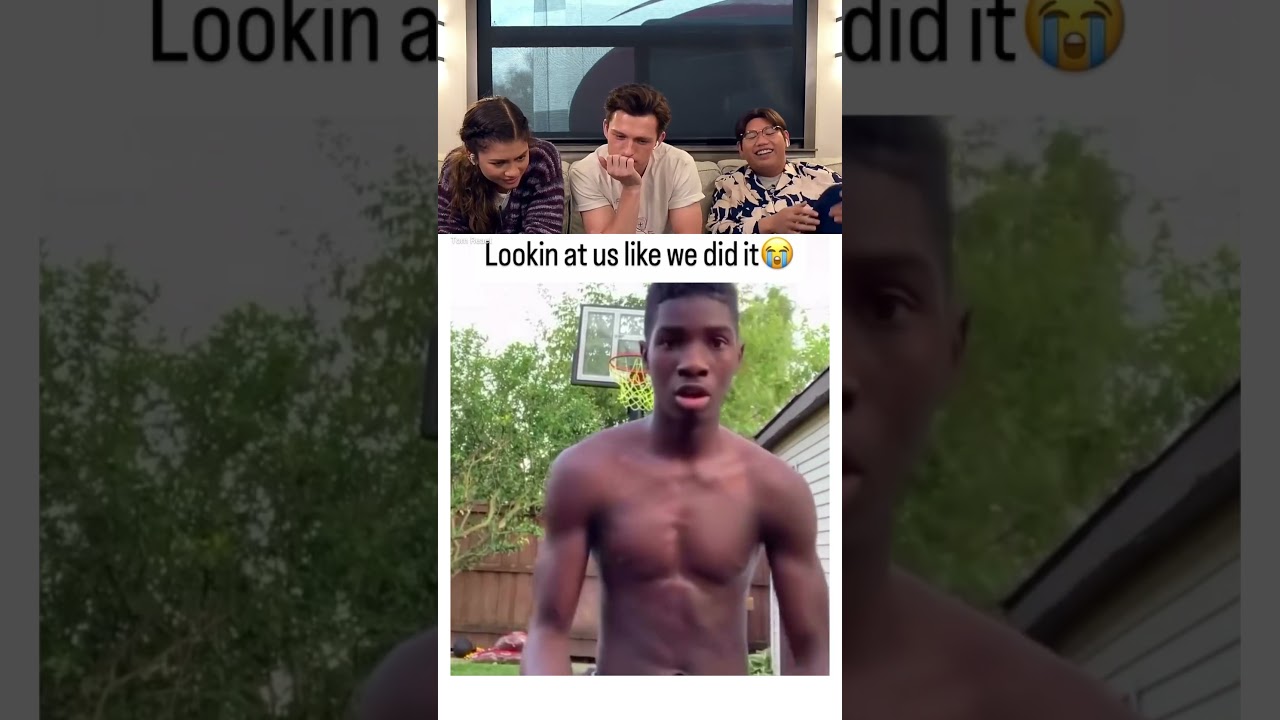 Try to laugh Tom Holland react part 140 