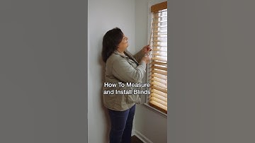 New Homeowner Basics - How to Install Blinds | The Home Depot