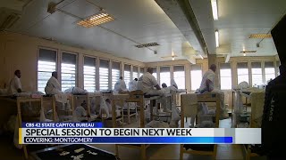 Alabama legislature to take on prisons during upcoming special session