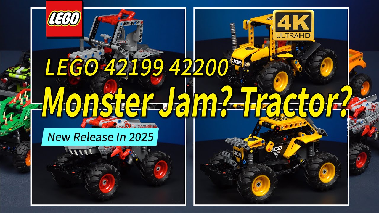 In-Depth Review Of LEGO 42199 DIGatron & 42200 ThunderROARus