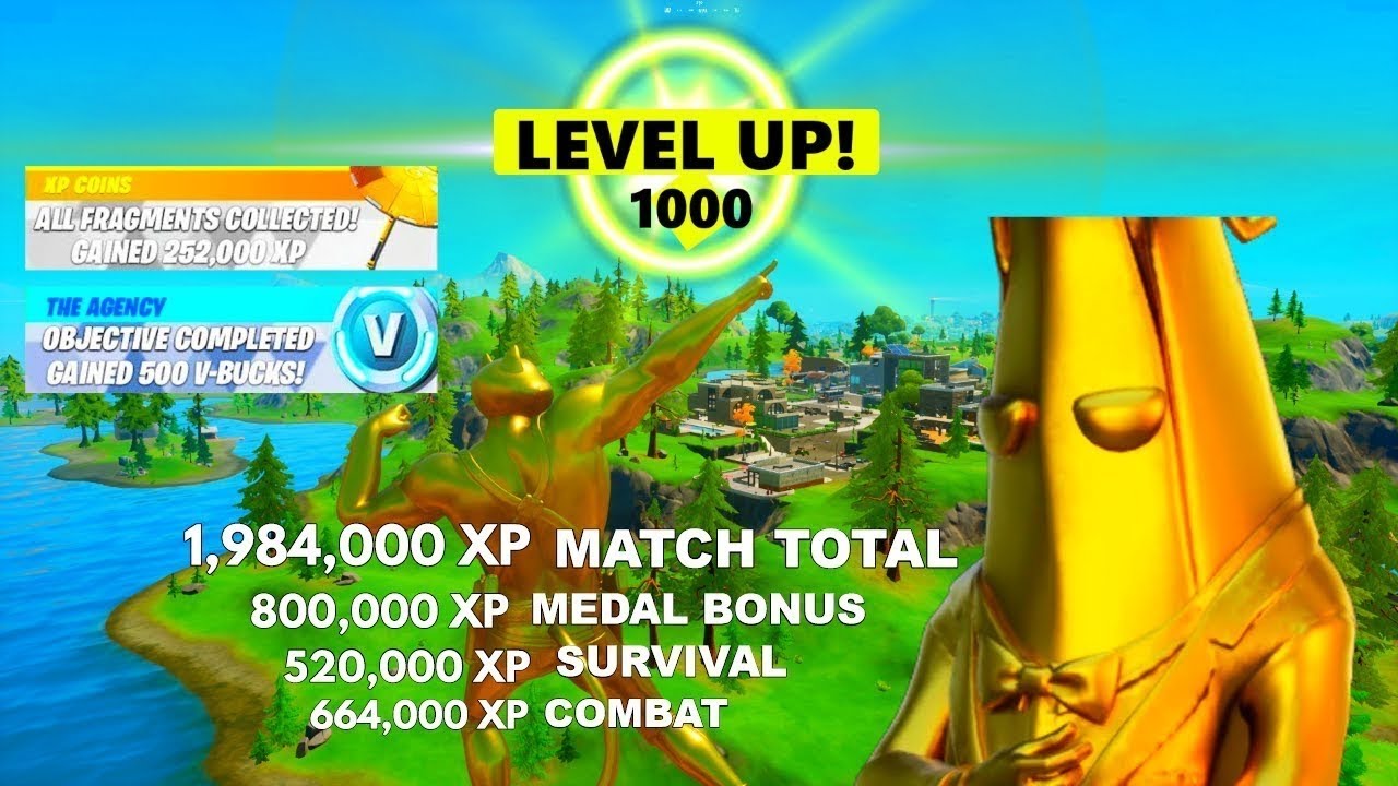 LEVEL UP FAST IN FORTNITE! 100,000 XP IN MINUTES!! - YouTube