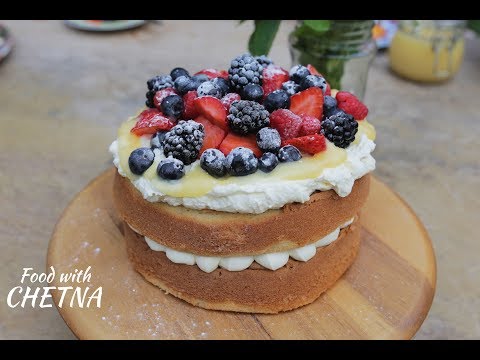 Best Summer berry and lemon cake