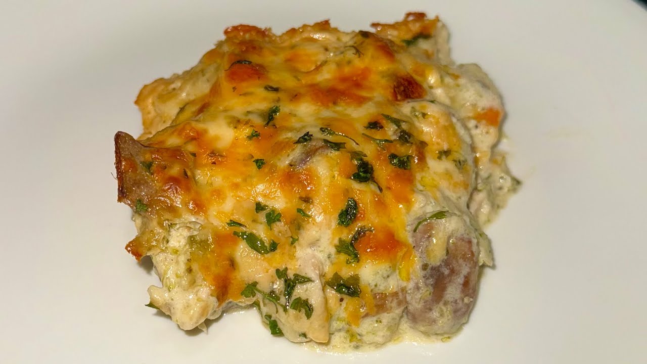 Homemade Low Carb Chicken Casserole 