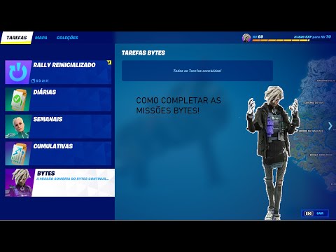 COMO COMPLETAR AS MISSÕES BYTES | VinixzFort