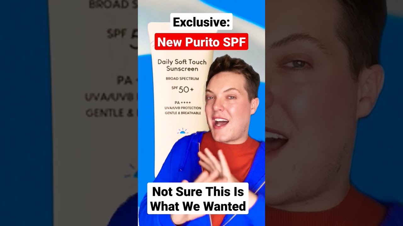 video PURITO Daily Soft Touch Sunscreen SPF 50+