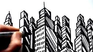 How To Draw Buildings: Skyscrapers