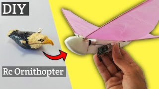 Making of simplest rc ornithopter #ornithopter #flapping mechanism