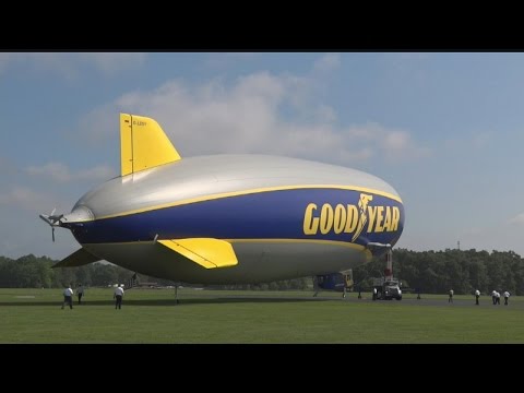 New blimp draws