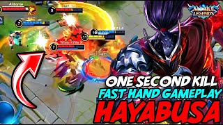 XIYOR HAYABUSA FREESTYLE COMBOS ARE WAY TOO FAST THAT ENEMY HAVE NO TIME TO REACT! | MOBILE LEGENDS
