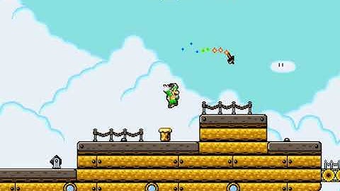 luigi in airship smbx