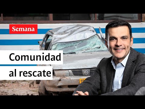 Comunidad le cuenta a Juan Diego Alvira cómo encontraron a vigilante que murió en La Calera.