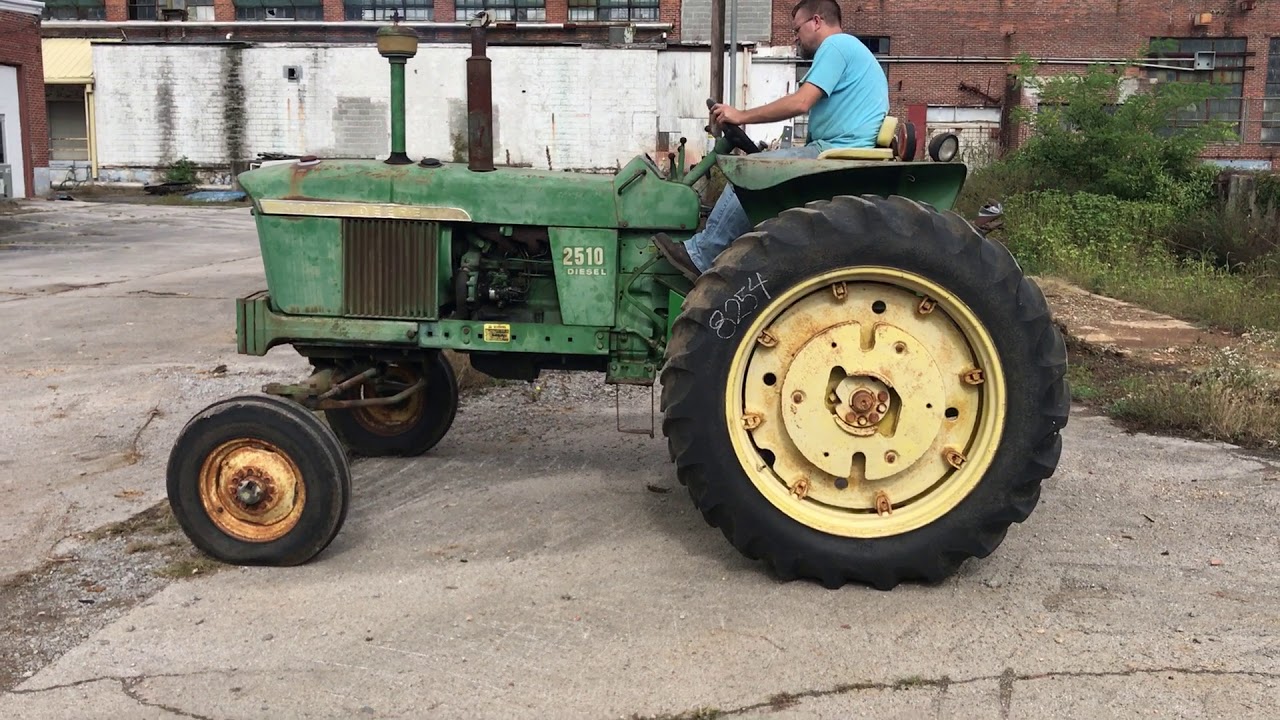 1967 John Deere 2510 For Sale in Lewisburg, TN YouTube