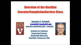 Overview of the OneShotExecutorCompletionService Class