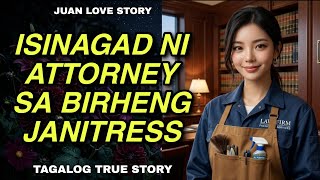 ANG JANITRESS AT SI ATTORNEY | JANINE | TAGALOG STORIES | KWENTONG PINOY