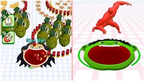 2023 New Popular Mobile Game Attack Hole Gameplay level 1-5